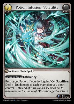 Potion Infusion: Volatility