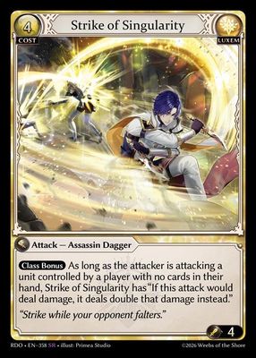 Strike of Singularity