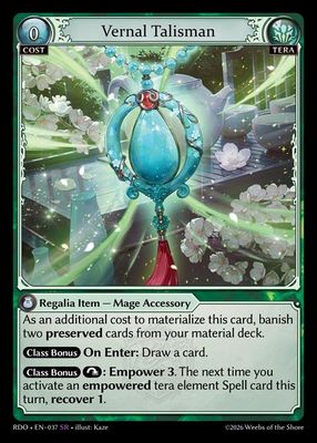 Vernal Talisman