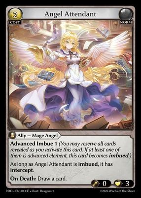 Angel Attendant (Curio Foil)