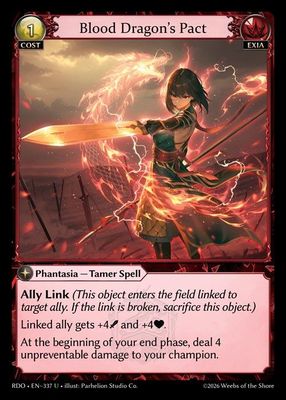 Blood Dragon's Pact (Curio Foil)