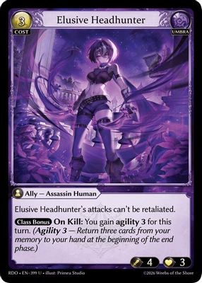Elusive Headhunter (Curio Foil)