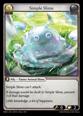 Simple Slime (Curio Foil)