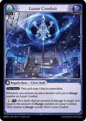 Lunar Conduit