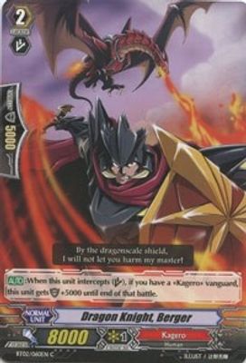Dragon Knight, Berger