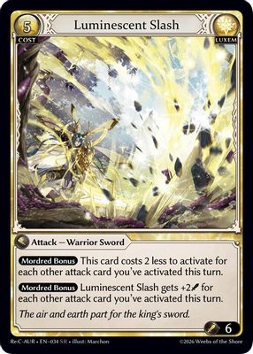 Luminescent Slash