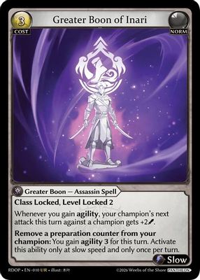 Greater Boon of Inari