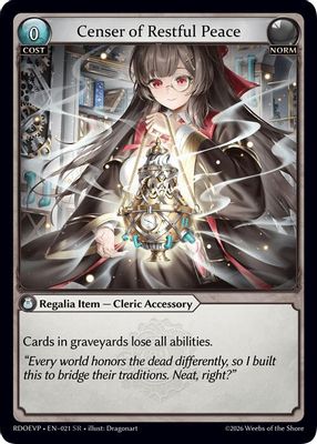 Censer of Restful Peace