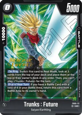 Trunks : Future