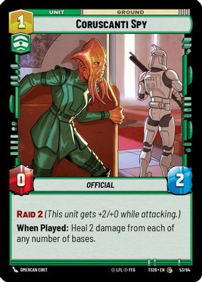 Coruscanti Spy