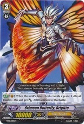 Crimson Butterfly, Brigitte (Non-Holo)