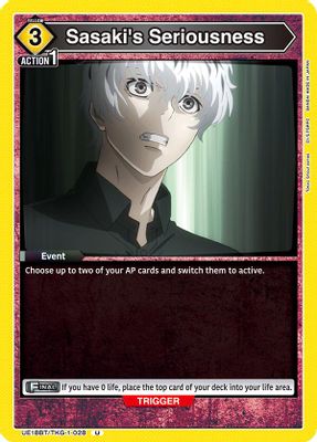 Sasaki's Seriousness