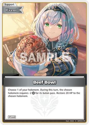 Beef Bowl (S)