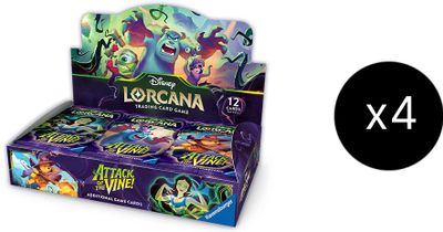 Disney Lorcana: Attack of the Vine! Booster Box Case