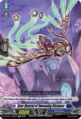 Gear Quetzal of Sweeping Distance