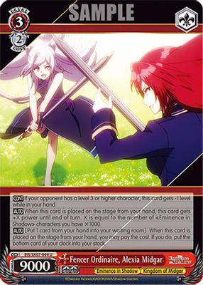 Fencer Ordinaire, Alexia Midgar