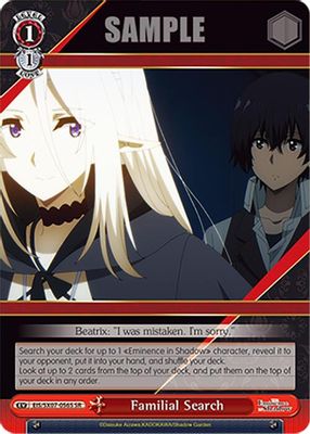 Familial Search (SR)