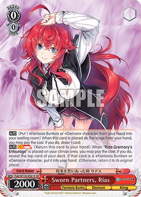 Sworn Partners, Rias (SR)