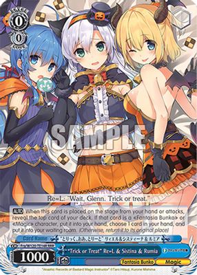 Trick or Treat Re=L & Sistina & Rumia