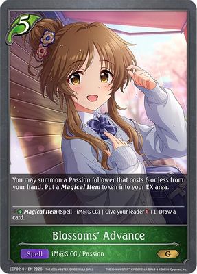 Blossoms' Advance