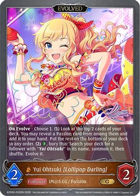 Yui Ohtsuki [Lollipop Darling] (Evolved) - P22EN (Foil)