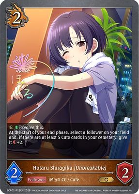 Hotaru Shiragiku [Unbreakable] - P23EN (Foil)
