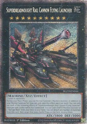 Superdreadnought Rail Cannon Flying Launcher (Starlight Rare)