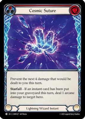 Cosmic Suture (Red)