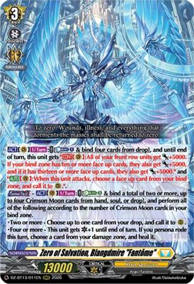 Zero of Salvation, Blangdmire 