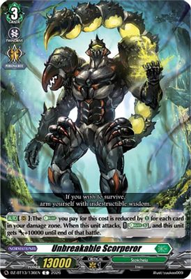 Unbreakable Scorperor