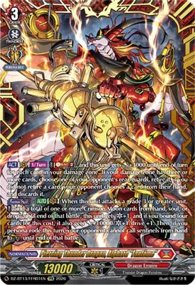 Piercing Thunder Dragon, Alphard 