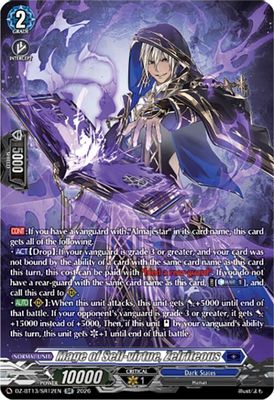 Mage of Self-virtue, Zelriteous (SR)