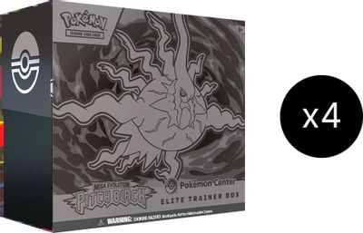 Pitch Black Pokemon Center Elite Trainer Box Case (Exclusive)