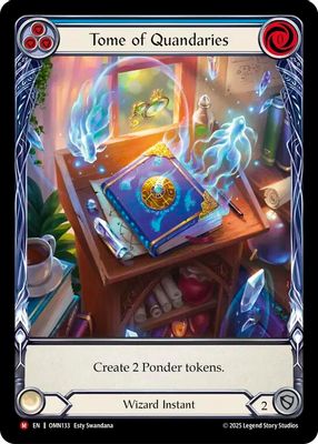 Tome of Quandaries (Blue) (Extended Art)