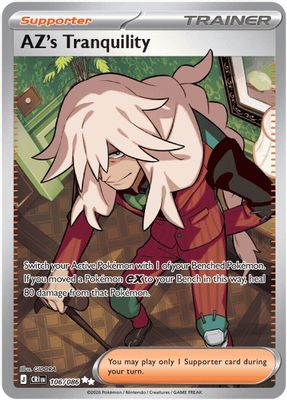 AZ's Tranquility card