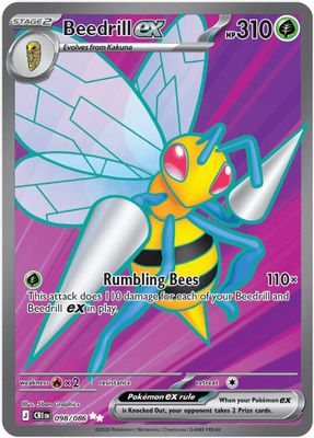 Beedrill ex card