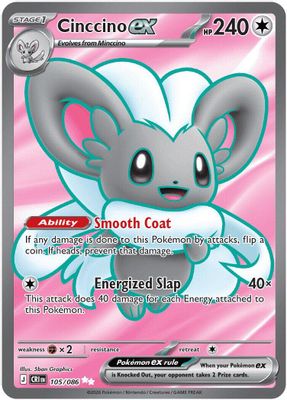 Cinccino ex card