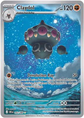 Claydol card
