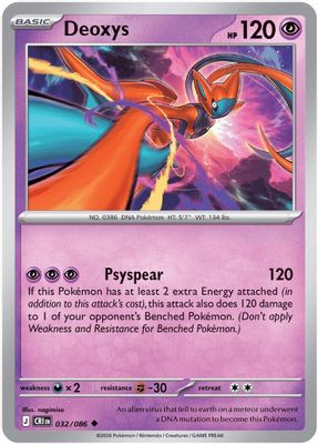 Deoxys card