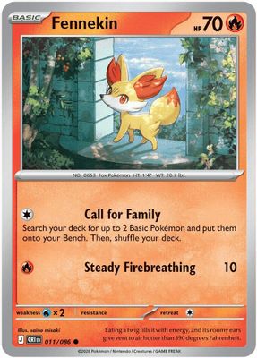 Fennekin card