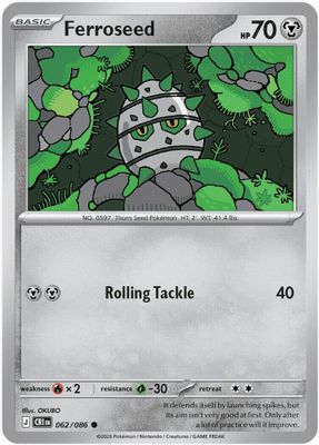 Ferroseed card
