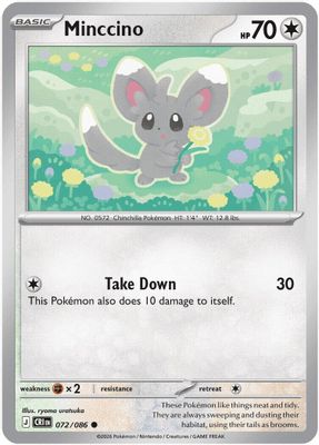 Minccino card