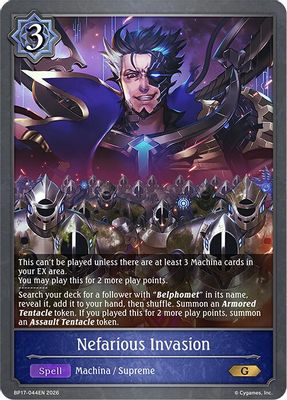 Nefarious Invasion