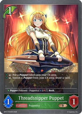 Threadsnipper Puppet - P04EN (Foil)