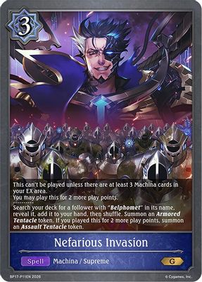 Nefarious Invasion - P11EN (Foil)