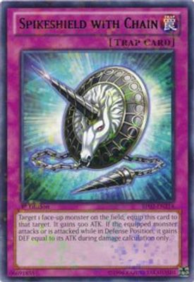 Spikeshield with Chain (Mosaic Rare)