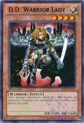 D.D. Warrior Lady (Mosaic Rare)