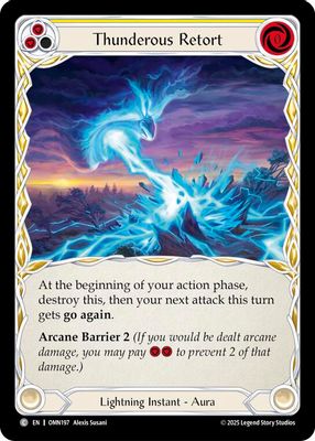 Thunderous Retort (Yellow)
