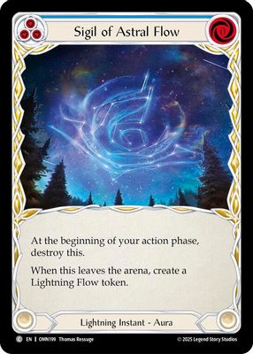 Sigil Of Astral Flow (Blue)