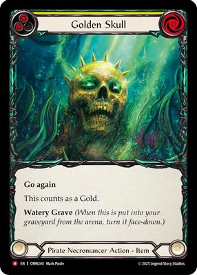 Golden Skull (Yellow)